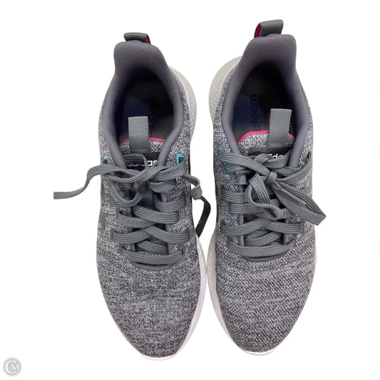Shoes Sneakers By Adidas In Grey, Size: 7
