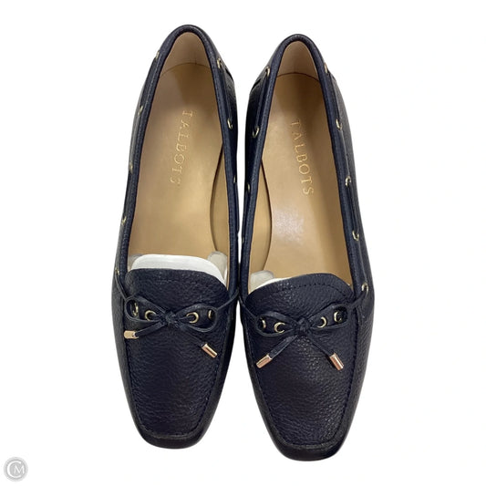 Shoes Flats By Talbots In Navy, Size: 7