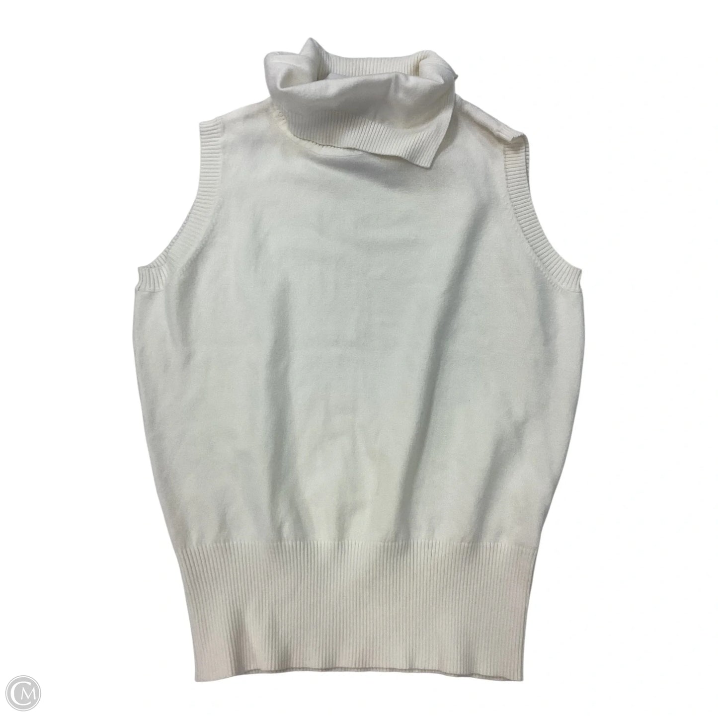 Top Short Sleeve By Willi Smith In Cream, Size: L