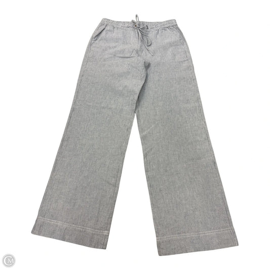 Pants Linen By Talbots In Striped Pattern, Size: 6