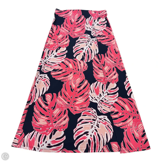 Skirt Maxi By Tommy Bahama In Blue & Pink, Size: M