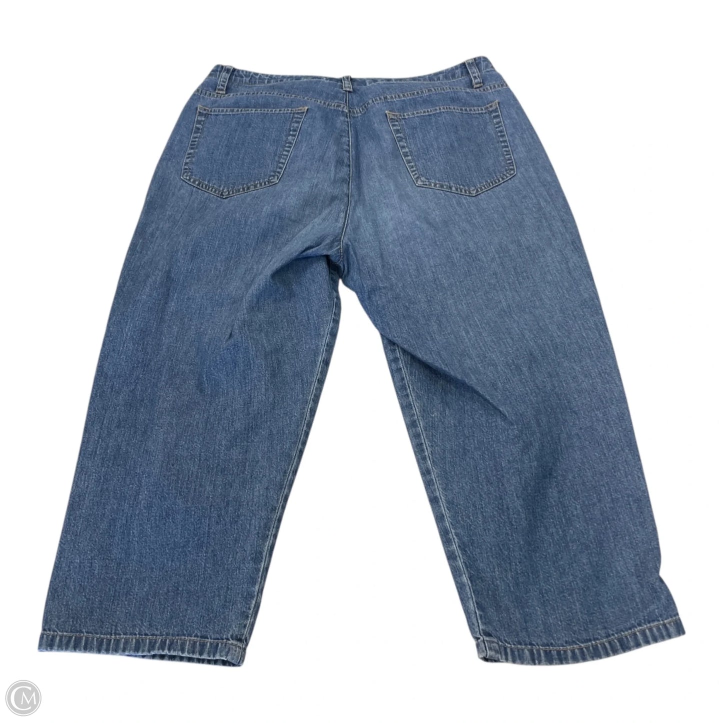 Capris By Liz Claiborne In Blue Denim, Size: 10