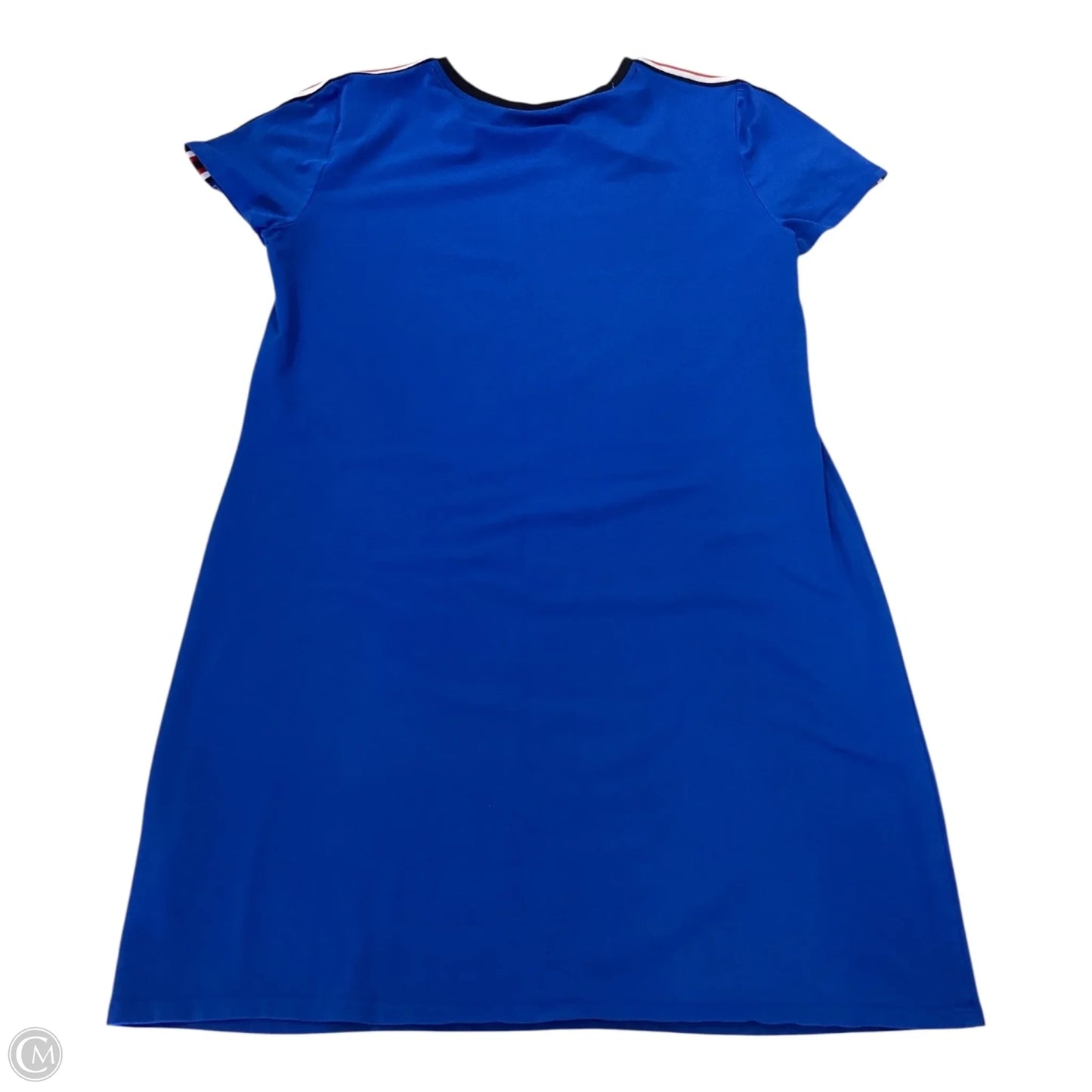Dress Casual Midi By Tommy Hilfiger In Blue, Size: L