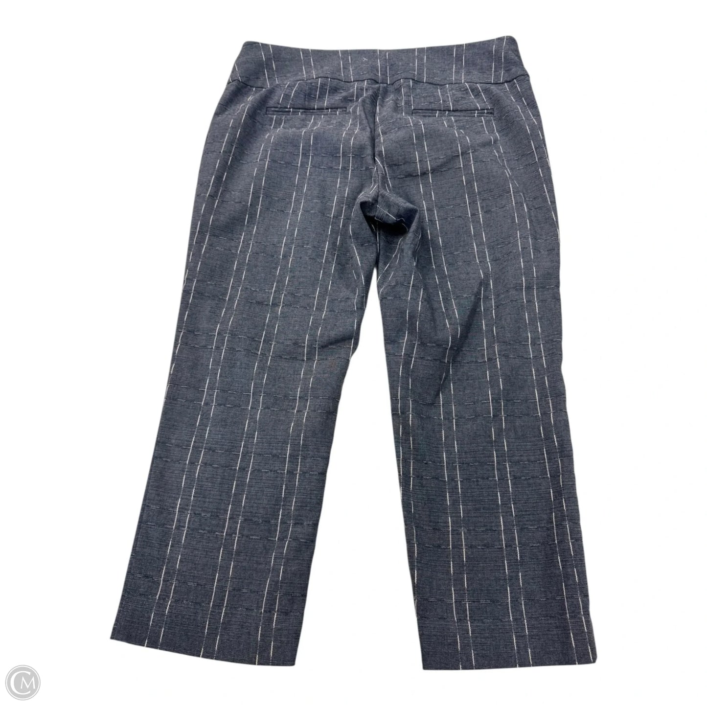 Capris By Alfani In Blue & White, Size: 8p