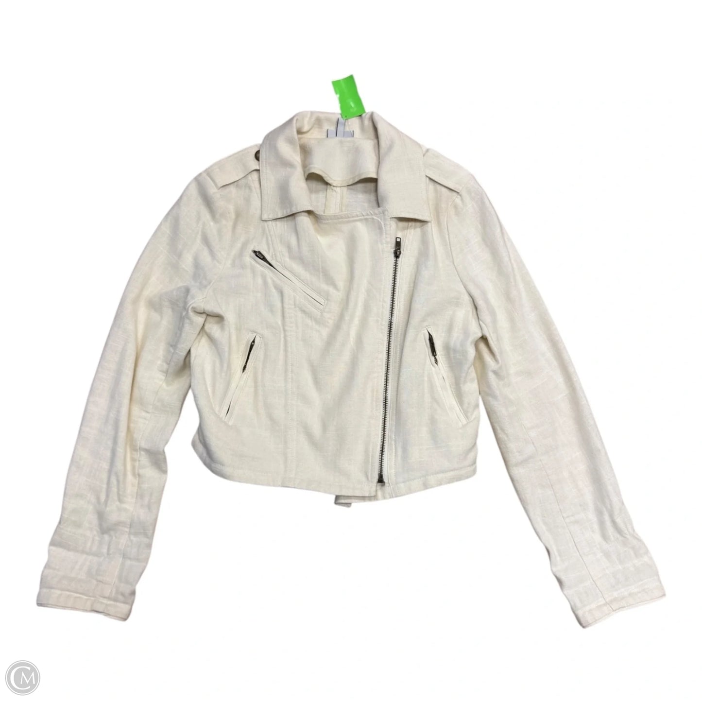 Jacket Other By Clothes Mentor In Cream, Size: S
