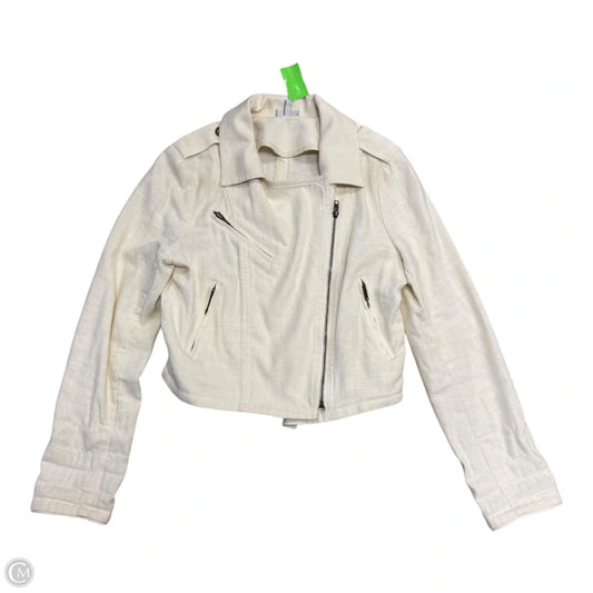 Jacket Other By Clothes Mentor In Cream, Size: S