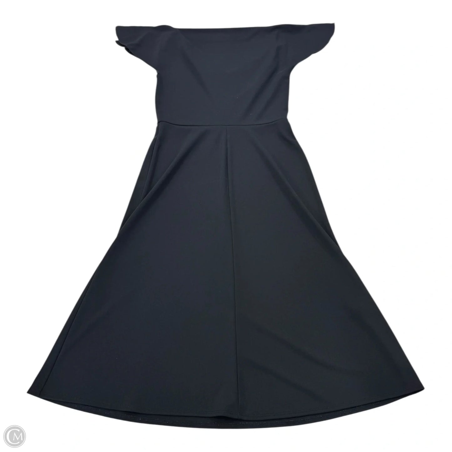 Dress Casual Midi By Express In Navy, Size: 4