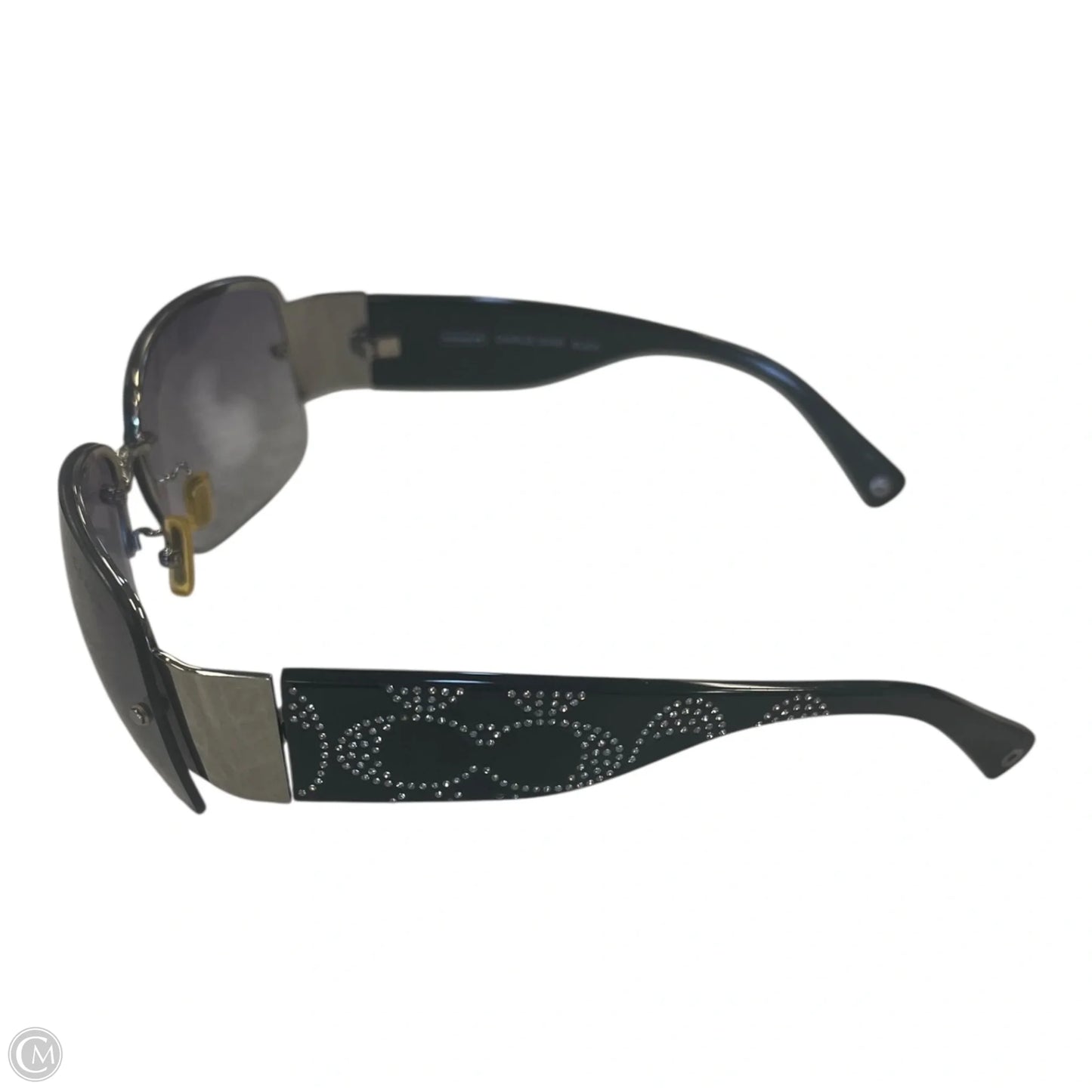 Sunglass Case Designer By Coach, Size: Medium