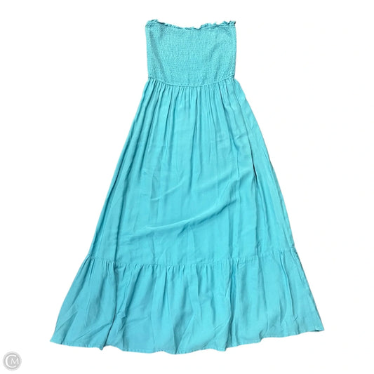 Dress Casual Maxi By Clothes Mentor In Teal, Size: L