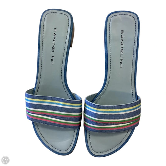 Shoes Heels Block By Bandolino In Multi-colored, Size: 7.5