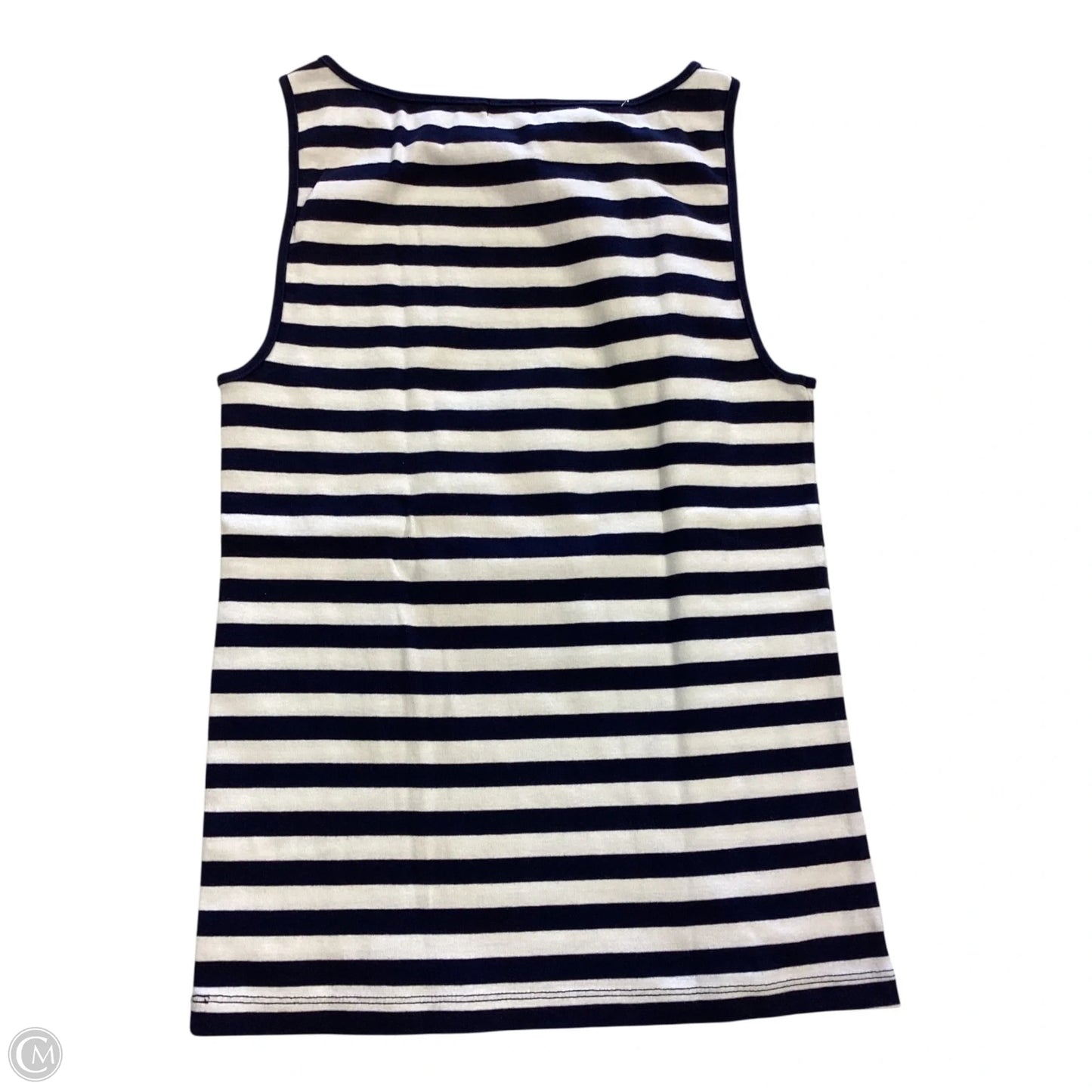 Top Sleeveless By J. Crew In Striped Pattern, Size: S