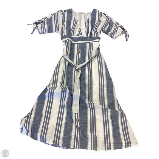 Dress Casual Maxi By Clothes Mentor In Striped Pattern, Size: S