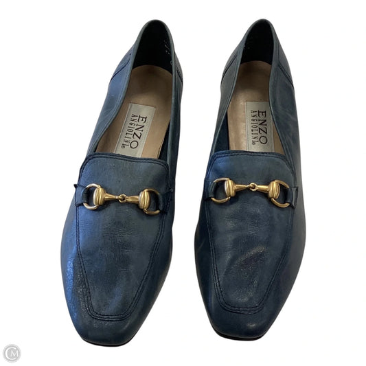 Shoes Flats By Enzo Angiolini In Teal, Size: 7.5