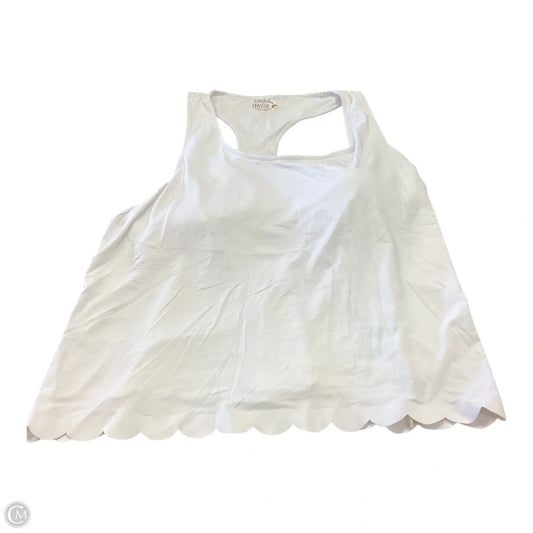 Top Sleeveless Designer By Lilly Pulitzer In White, Size: 16