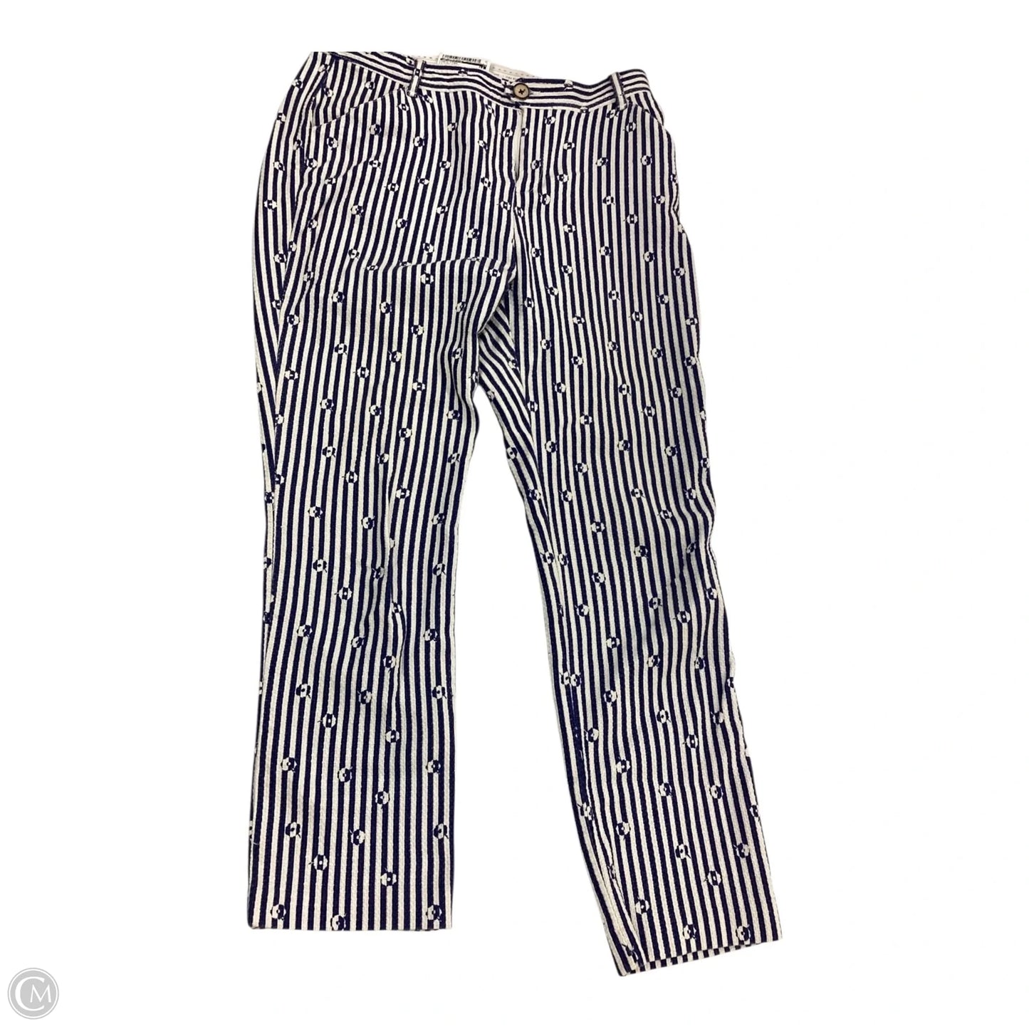 Pants Other By Anthropologie In Striped Pattern, Size: 6