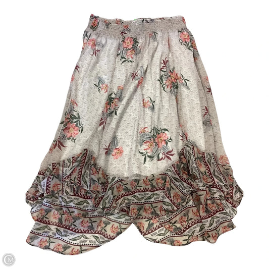 Skirt Maxi By Style And Co Collection Women In Floral Print, Size: Xl
