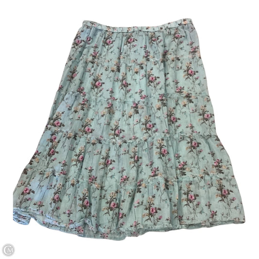 Skirt Maxi By Denim & Supply By Ralph Lauren In Floral Print, Size: Xl