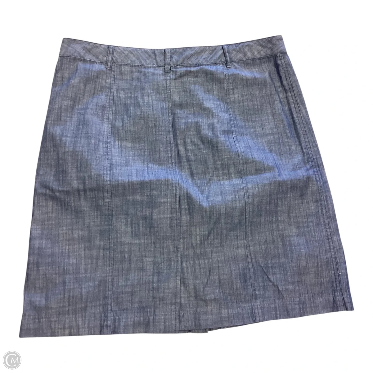 Skirt Midi By Van Heusen In Blue, Size: 8