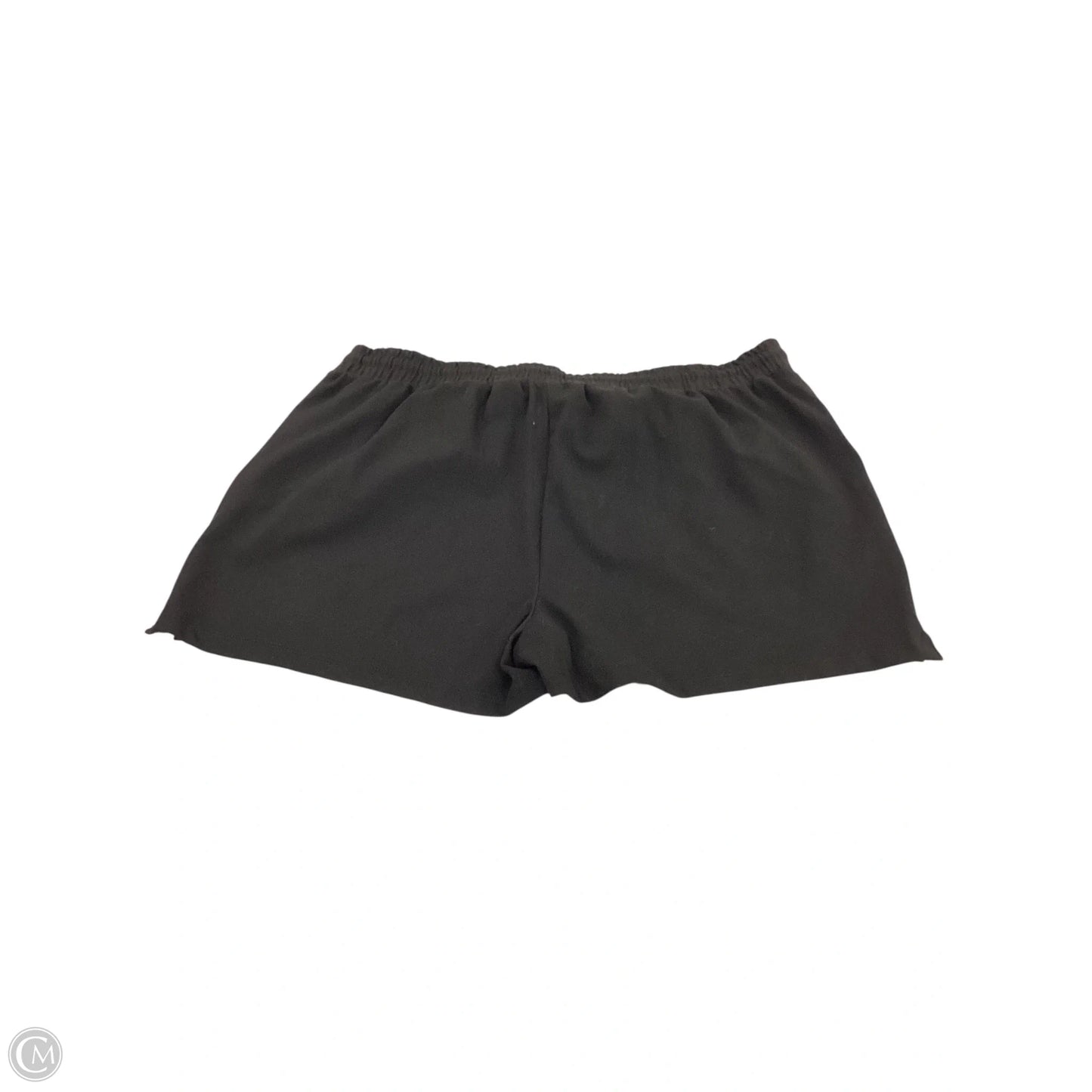 Shorts By Nicole By Nicole Miller In Black, Size: Xl