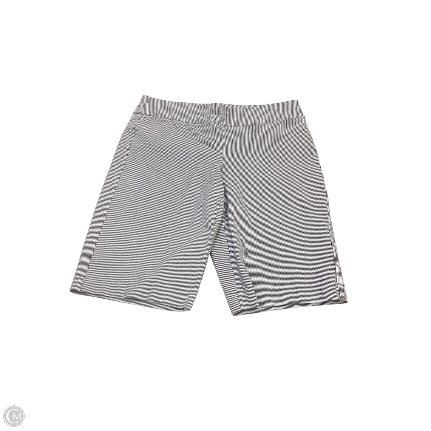 Shorts By Chicos In Striped Pattern, Size: S