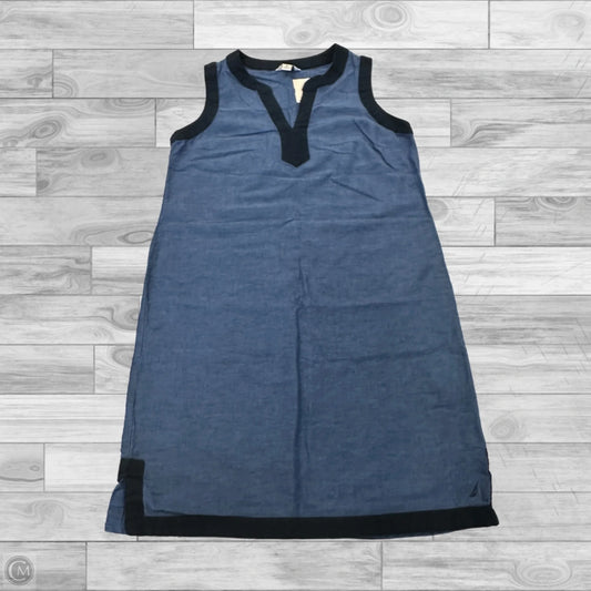 Dress Casual Midi By Nautica In Blue, Size: Xs