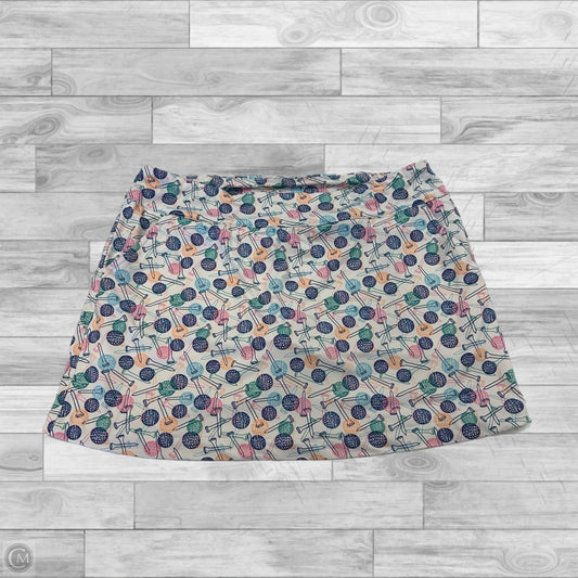Skort By Clothes Mentor In Multi-colored, Size: L