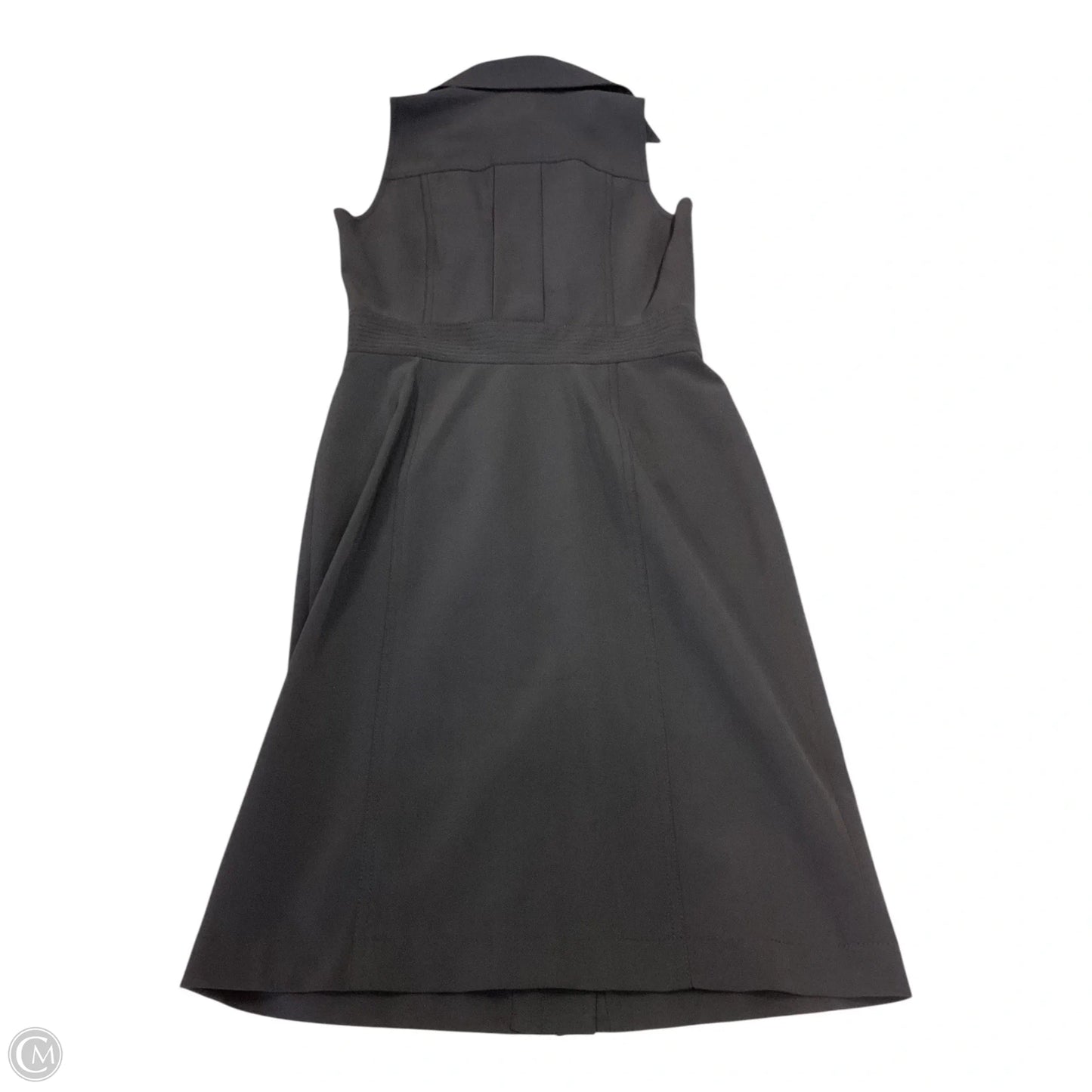 Dress Casual Midi By Per Se In Black, Size: 2