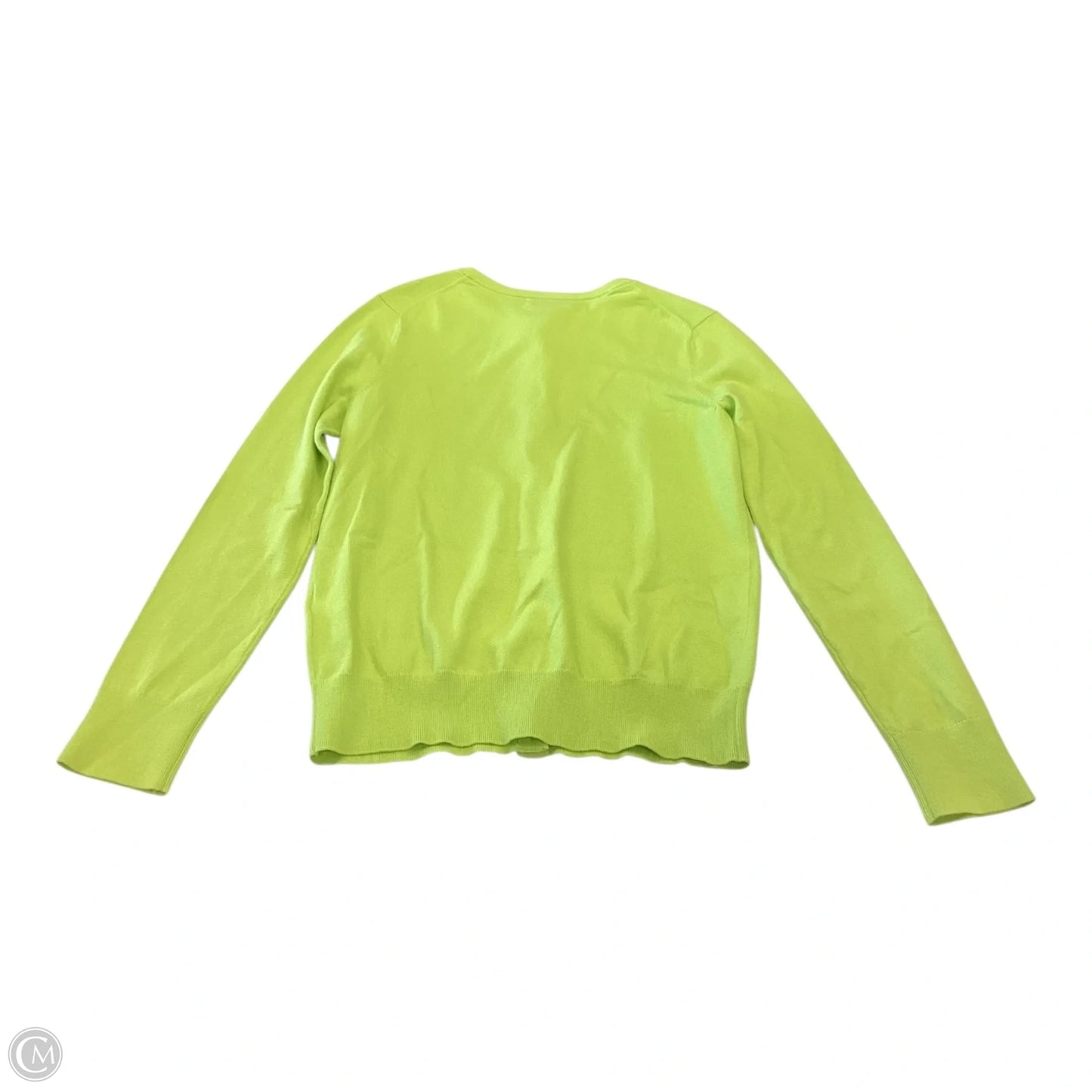 Cardigan By Lands End In Green, Size: S