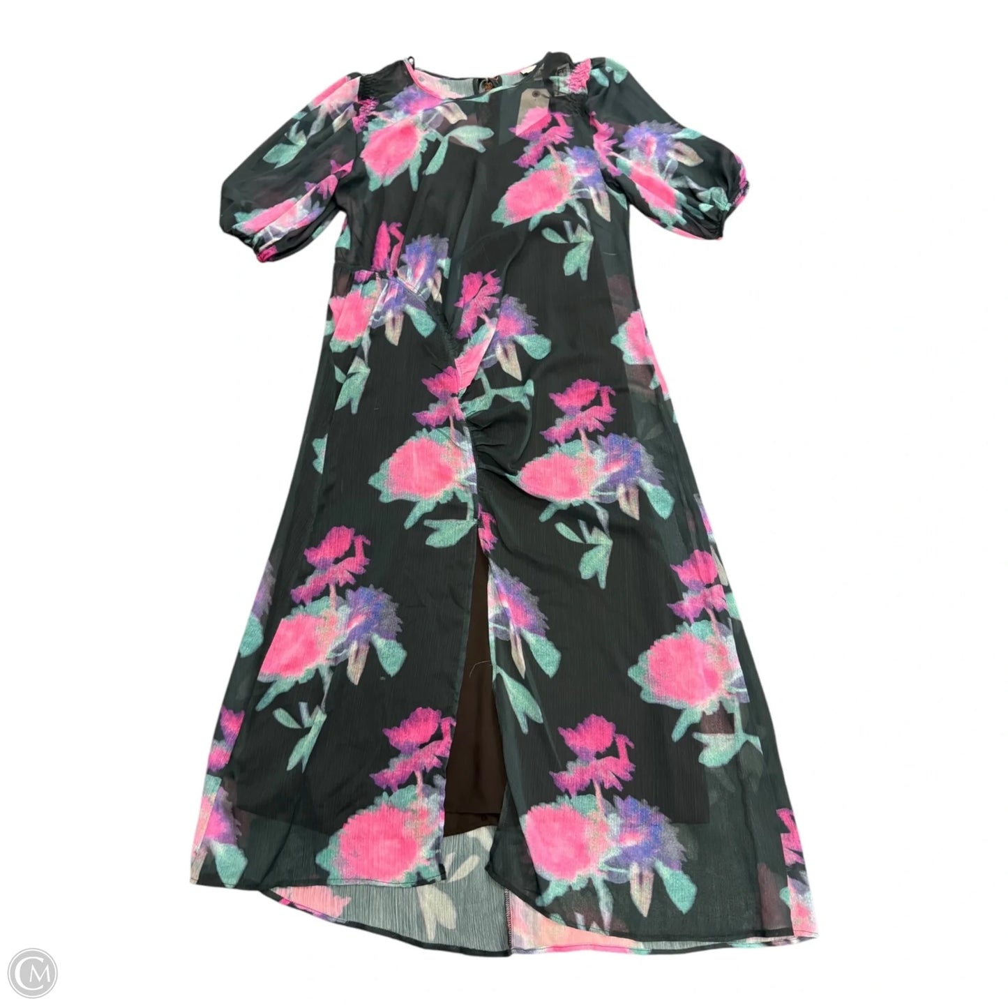 Dress Set 2pc By Top Shop In Green & Purple, Size: 8