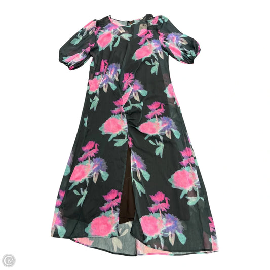 Dress Set 2pc By Top Shop In Green & Purple, Size: 8