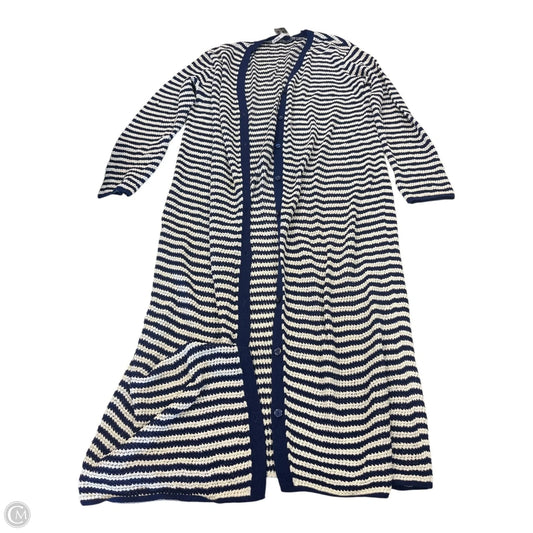 Cardigan By Zara In Striped Pattern, Size: M