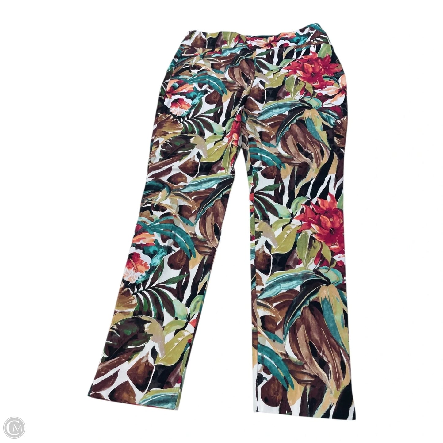 Pants Other By Chicos In Floral Print, Size: 6