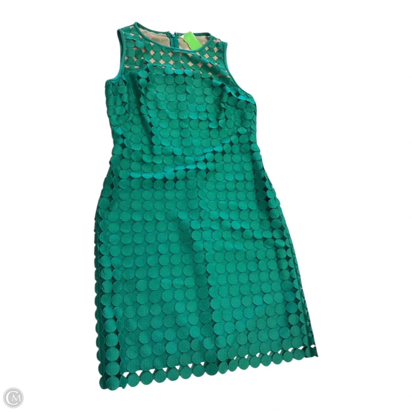 Dress Casual Midi By Lauren By Ralph Lauren In Green, Size: 8