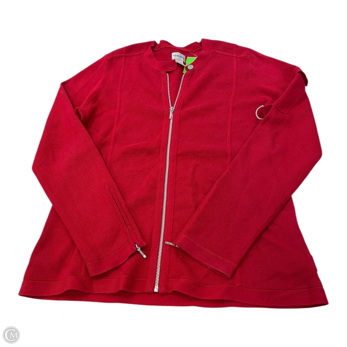 Jacket Other By Chicos In Red, Size: L