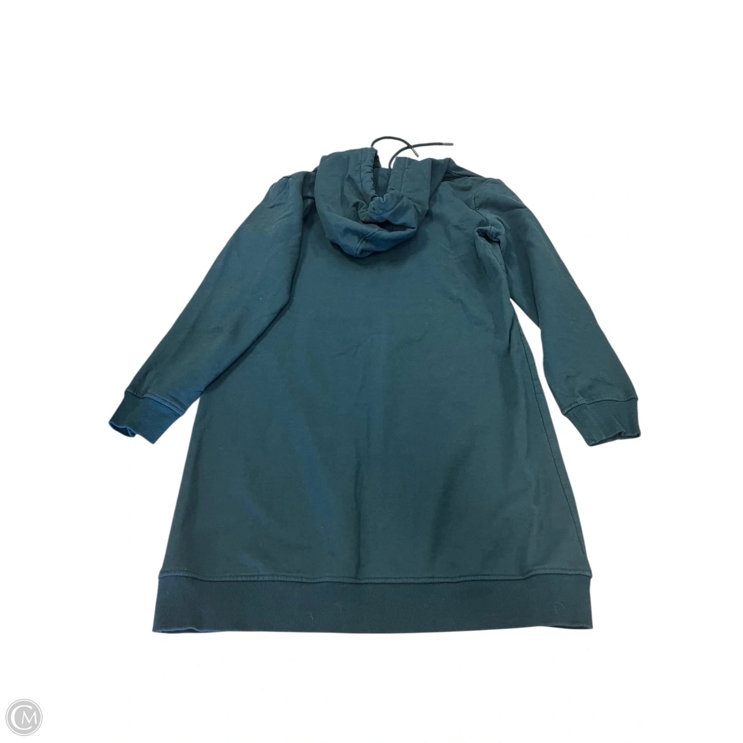 Athletic Sweatshirt Hoodie By Serra In Teal, Size: S