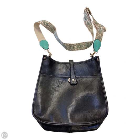 Crossbody Leather By Clothes Mentor, Size: Medium