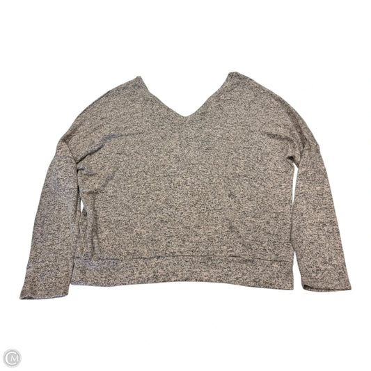 Top Long Sleeve By Clothes Mentor In Brown, Size: M