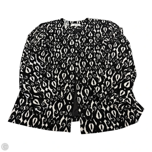 Blazer By Jones Studio In Black & White, Size: 16
