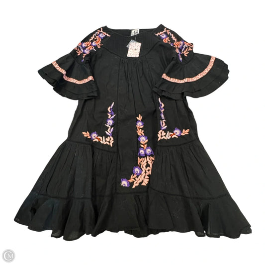 Dress Casual Short By Free People In Black & Pink, Size: S