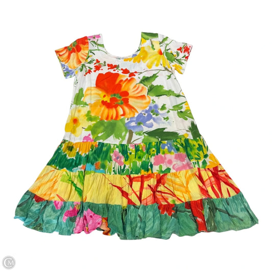 Dress Casual Short By Clothes Mentor In Floral Print, Size: M