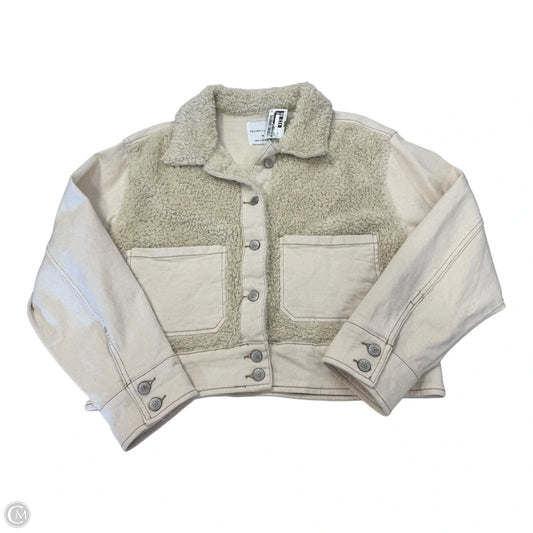 Jacket Other By Celebrity Pink In Cream, Size: M