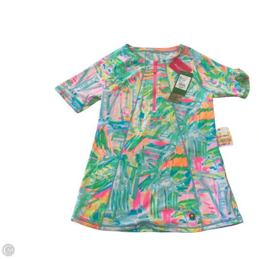 Top Short Sleeve Designer By Lilly Pulitzer In Multi-colored, Size: Xs
