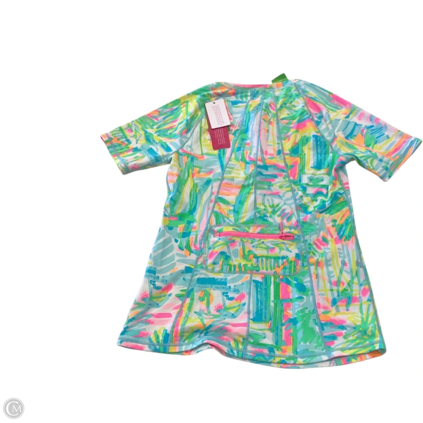 Top Short Sleeve Designer By Lilly Pulitzer In Multi-colored, Size: Xs