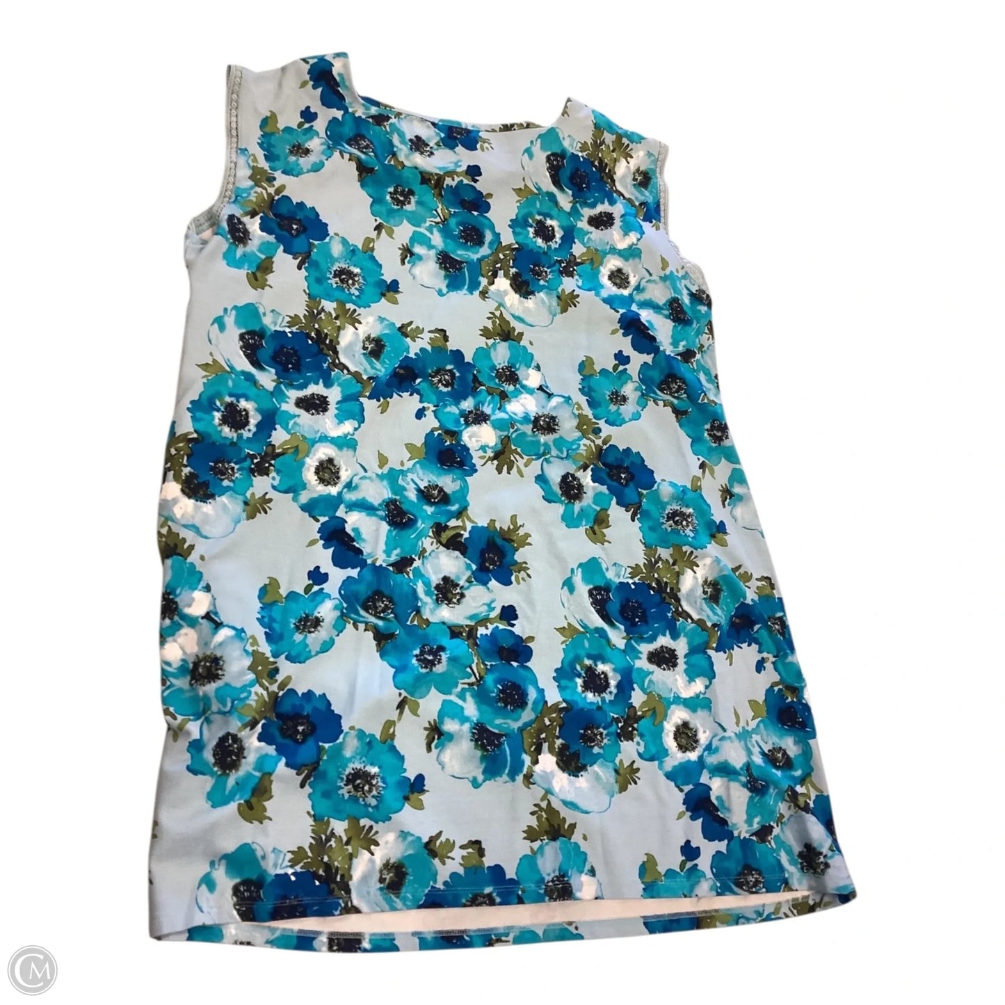 Dress Casual Midi By Isaac Mizrahi Live Qvc In Floral Print, Size: 2x