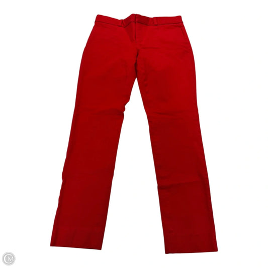 Capris By Banana Republic In Red, Size: 2