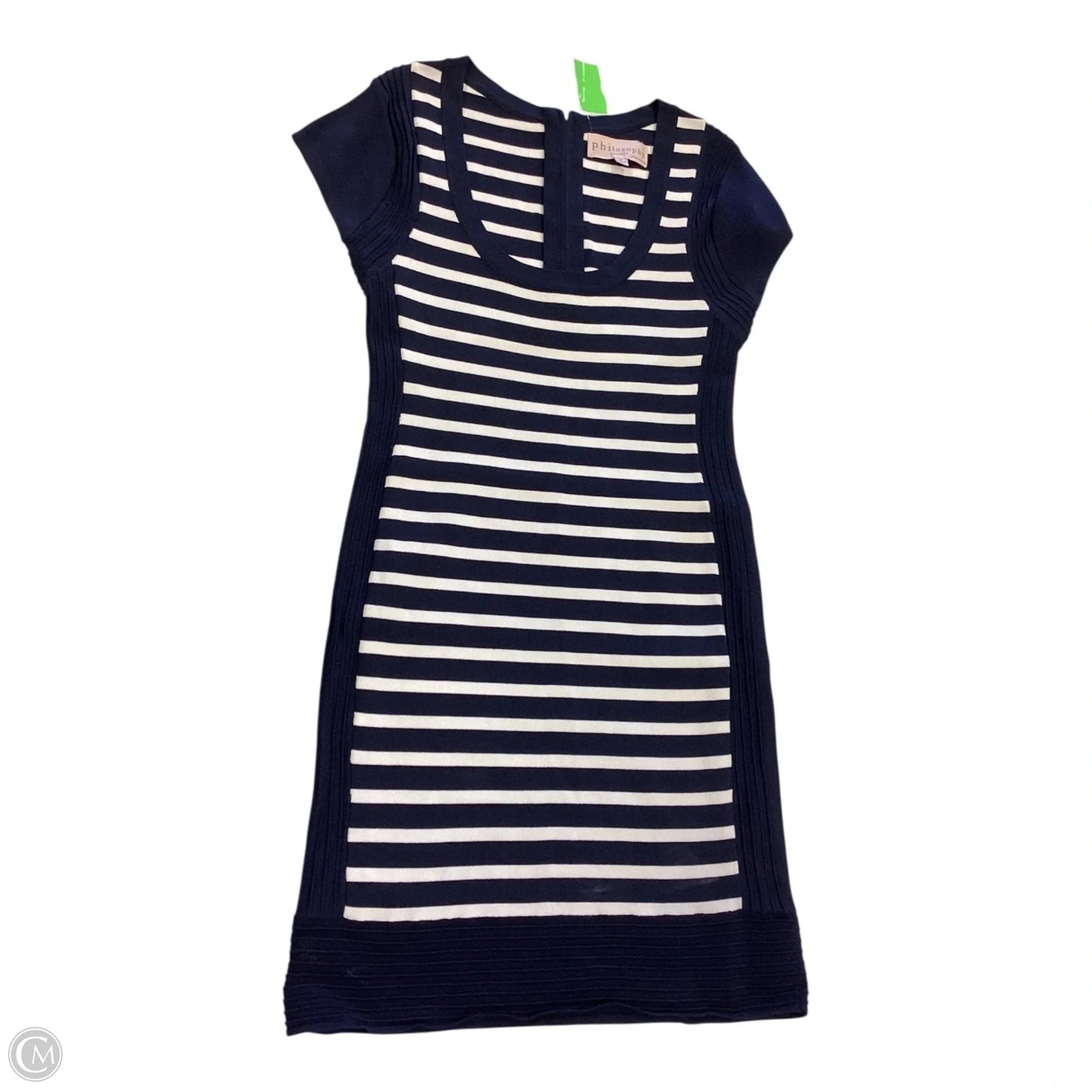 Dress Casual Short By Philosophy In Striped Pattern, Size: S