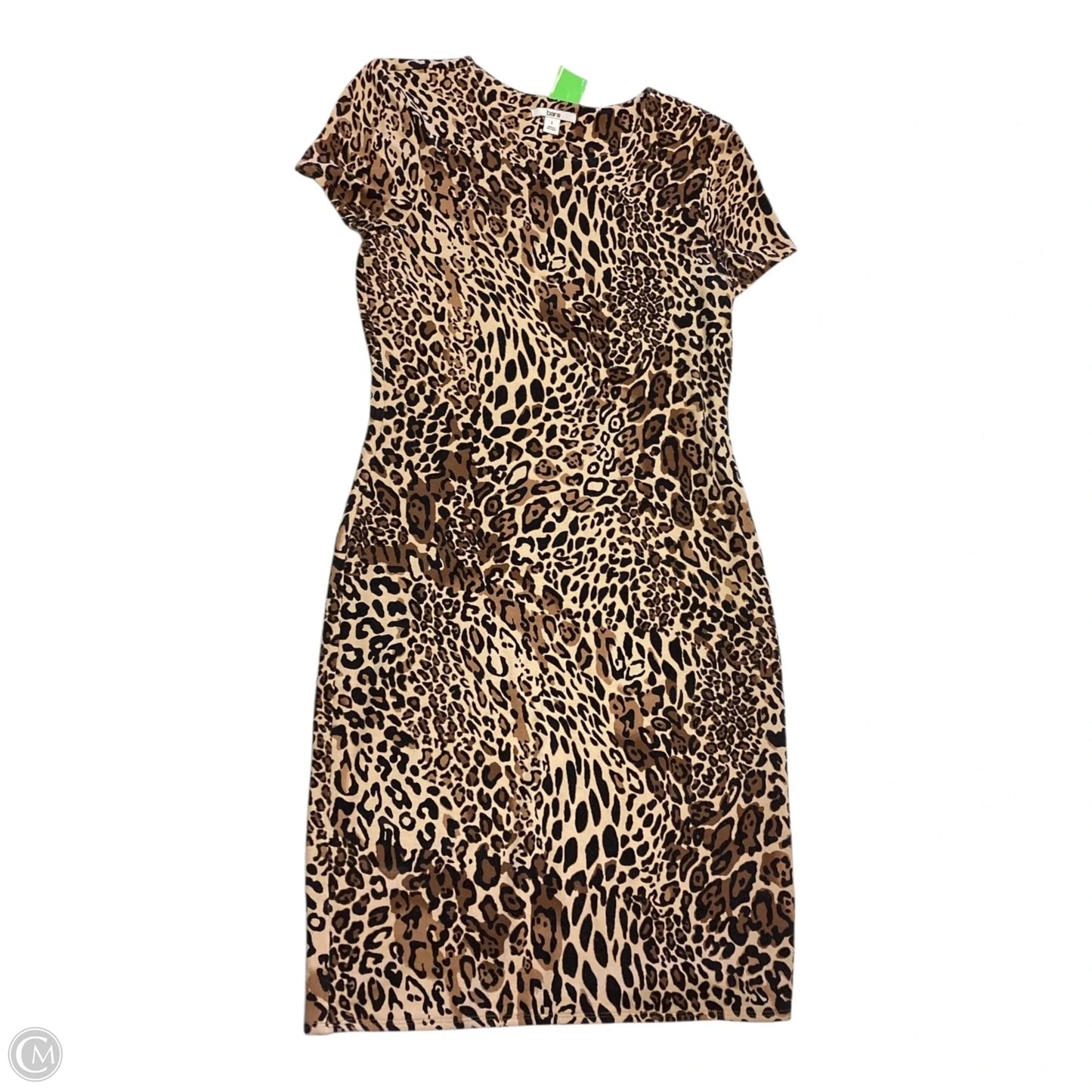 Dress Casual Short By Bar Iii In Leopard Print, Size: L