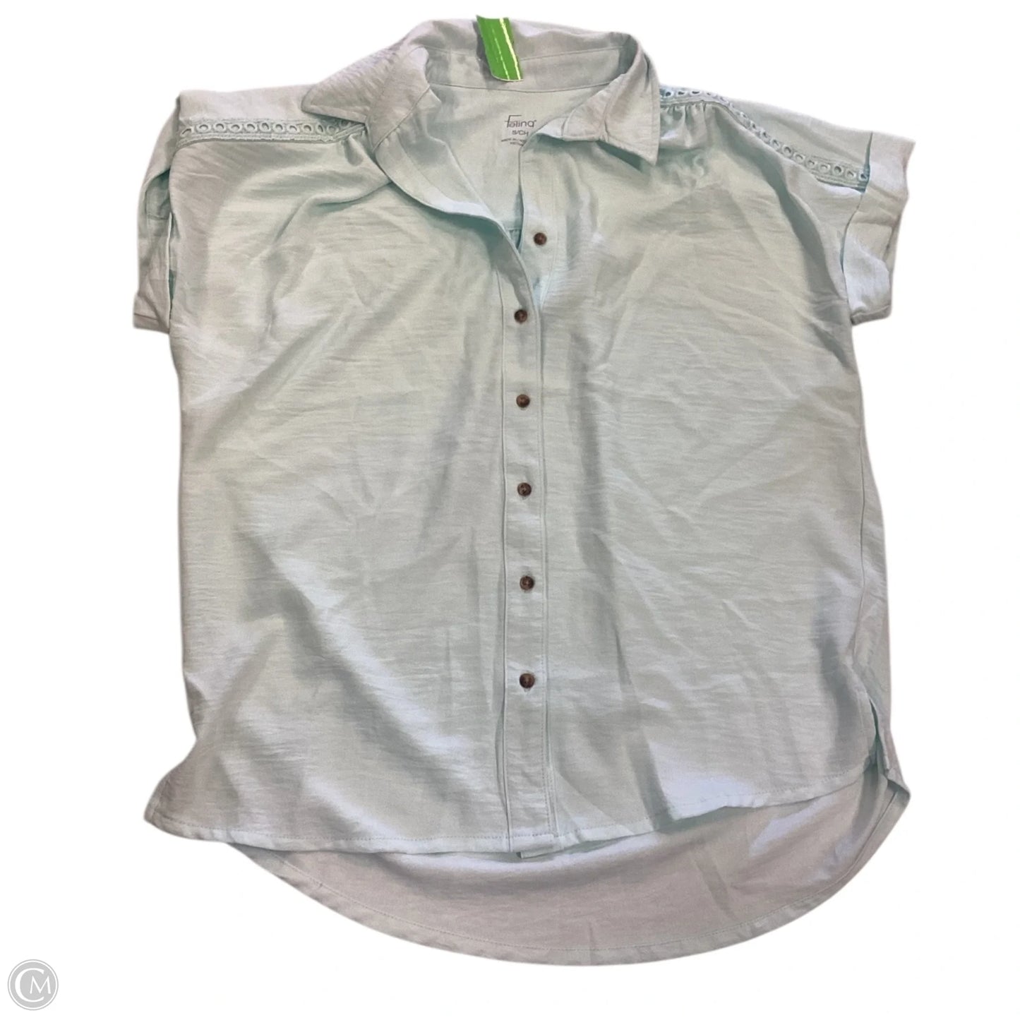 Top Short Sleeve By Felina In Green, Size: S