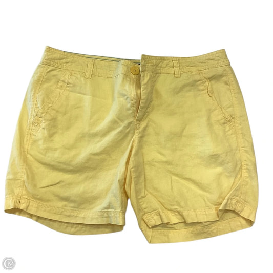Shorts By Bandolino In Yellow, Size: 6