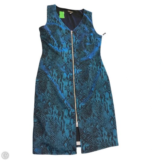 Dress Party Midi By Thalia Sodi In Black & Green, Size: L